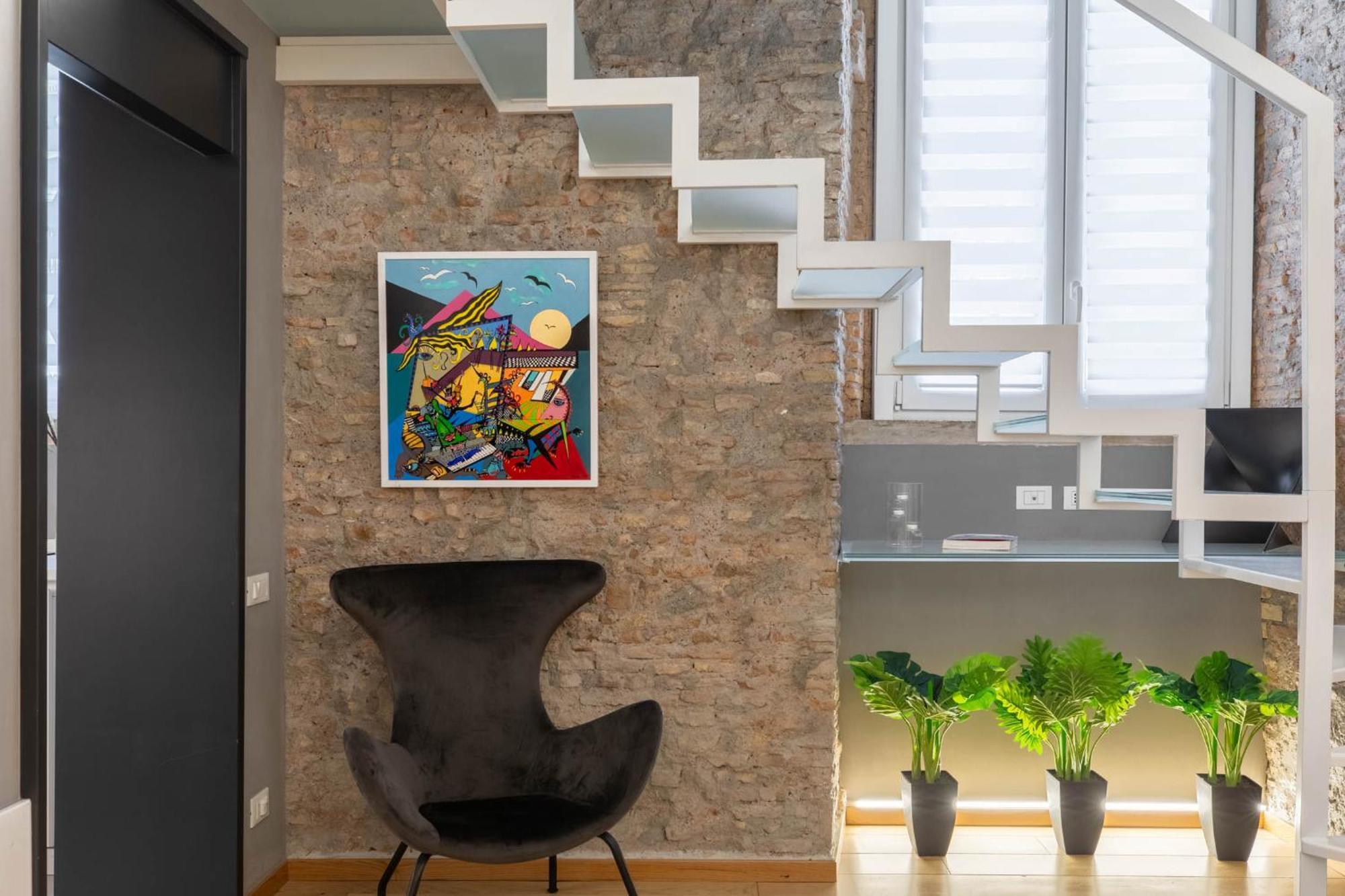 Iflat Glass And Stone Loft Apartment Rome Exterior photo